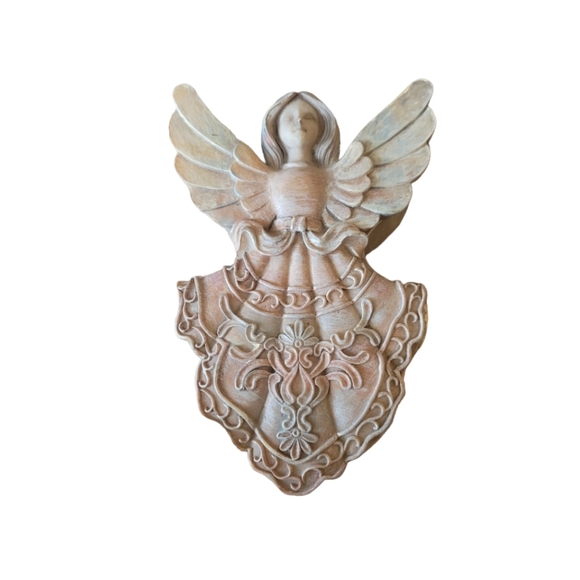 Polystone 3 Dimensional Angel Trinket Box - Picture 2 of 5